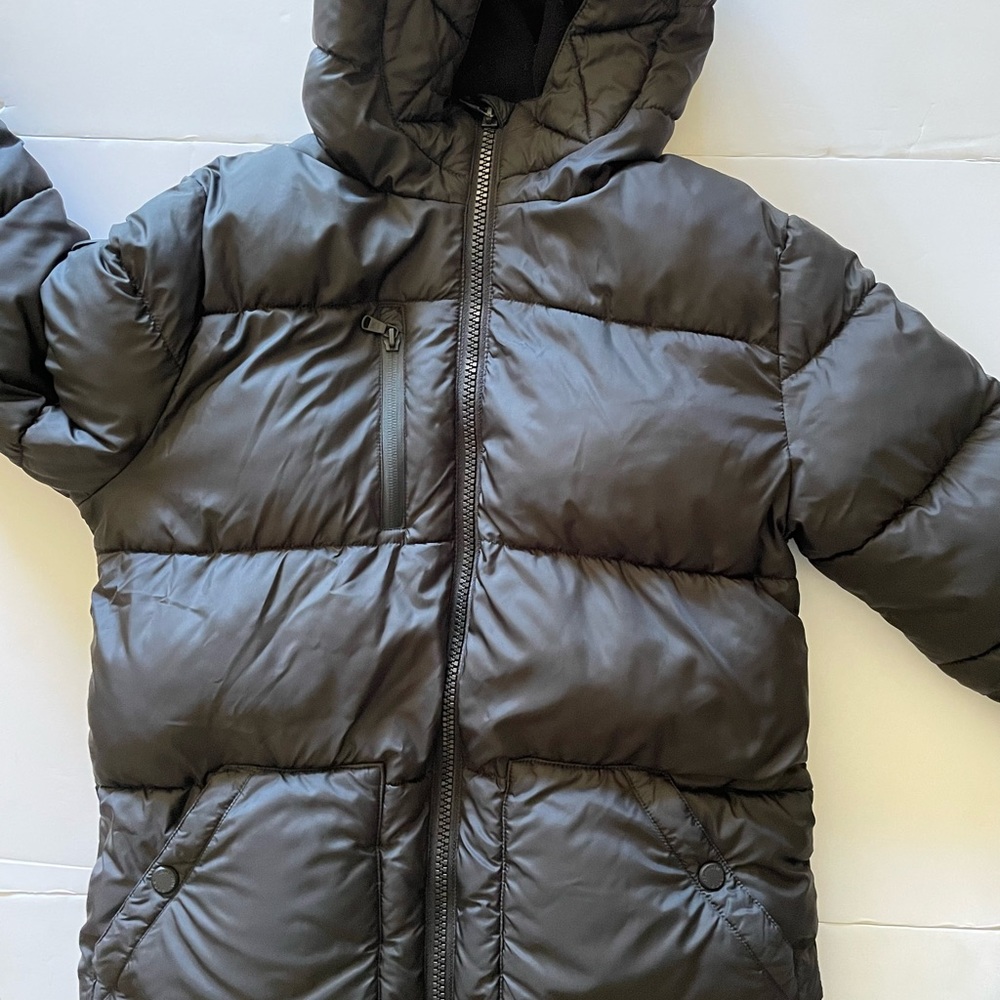 NWOT Black MICHAEL KORS Big Boys Stadium Length Puffer Jacket M (10/12)